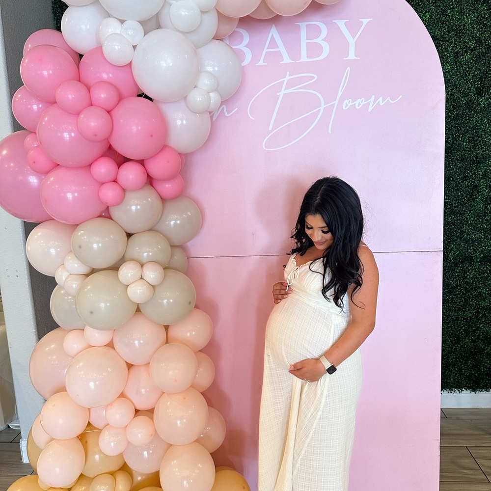 Flowy cream dress